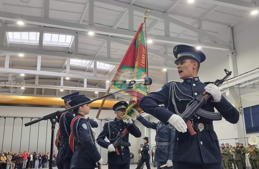 Курсантите от 79-и випуск на ВВВУ „Георги Бенковски“ положиха военна клетва