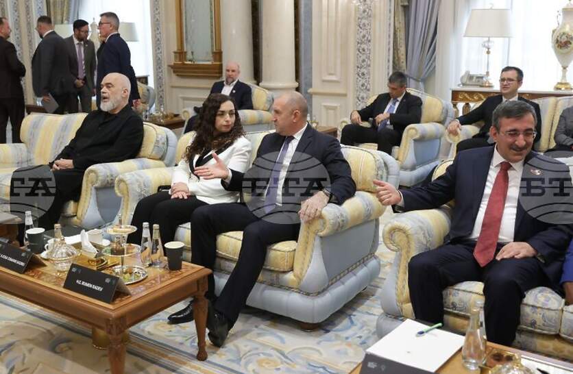 Президентите на България и Косово обсъдиха процеса на европейска интеграция на държавите от Западните Балкани